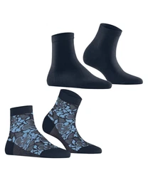 Esprit Kurzsocken 2-Pack Geranium