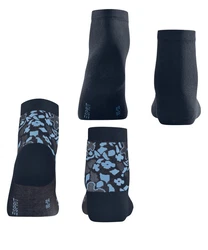 Esprit Kurzsocken 2-Pack Geranium