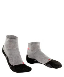 FALKE Kurzsocken TK2 Explore Short Hellgrau/Schwarz/Grau/Lila/Rot