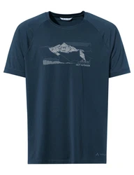 VAUDE T-Shirt Men's Gleann T-Shirt II Blau/Dunkelblau/Hellblau