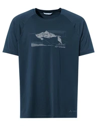 VAUDE T-Shirt Men's Gleann T-Shirt II Blau/Dunkelblau/Hellblau