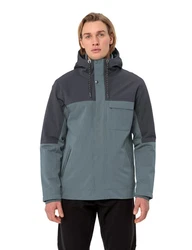 VAUDE Outdoorjacke Men's Manukau Jacket II Grau/Hellgrau/Dunkelblau/Blau/Dunkelgrau
