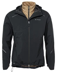 VAUDE Doppeljacke Men's Yaras 3in1 Jacket Lila/Gelb/Dunkelrot/Schwarz
