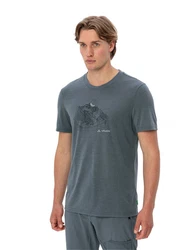 VAUDE T-Shirt Men's Tekoa T-Shirt III Hellblau/Grau/Dunkelblau/Blau/Dunkelgrau