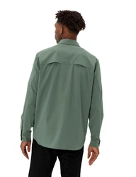 VAUDE Funktionshemd Men's Rosemoor LS Shirt II Dunkelgrün/Grün