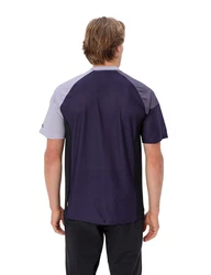 VAUDE T-Shirt Men's Moab T-Shirt VI Dunkelblau/Fliederfarben/Lila
