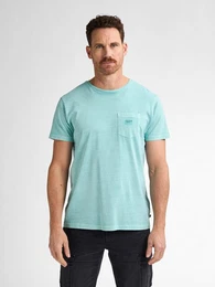 T-Shirt T-shirt mit Brusttasche Key