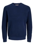Jack & Jones Pullover Kapuzensweatshirt Dunkelblau/Blau