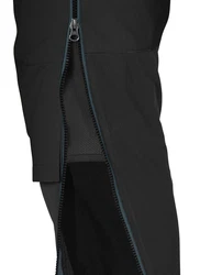 VAUDE Radhose Virt Softshell Pants II Schwarz/Dunkelblau/Dunkelgrau