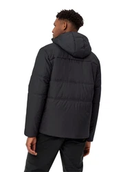 VAUDE Outdoorjacke Men's Neyland Hooded Insulation Jacket Schwarz/Dunkelgrau