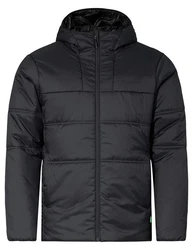 VAUDE Outdoorjacke Men's Neyland Hooded Insulation Jacket Schwarz/Dunkelgrau