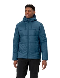 VAUDE Outdoorjacke Men's Neyland Hooded Insulation Jacket Hellblau/Dunkelblau/Blau