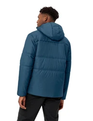 VAUDE Outdoorjacke Men's Neyland Hooded Insulation Jacket Hellblau/Dunkelblau/Blau