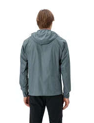 VAUDE Outdoorjacke Men's Scopi Wind Jacket Hellgrau/Grün/Grau/Hellblau/Dunkelgrau