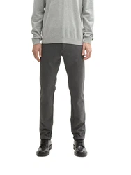 TOM TAILOR Chinohose JERSEY SLIM CHINO Travis Dunkelgrau/Hellgrau/Khaki/Grau