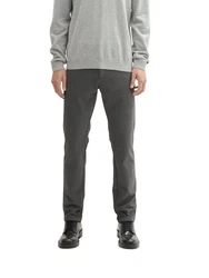 TOM TAILOR Chinohose JERSEY SLIM CHINO Travis Dunkelgrau/Hellgrau/Khaki/Grau