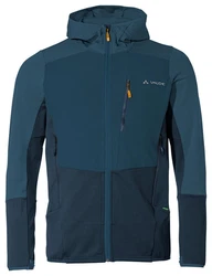 VAUDE Outdoorjacke Men's Monviso Hooded Grid Fleece Jacket Hellblau/Türkis/Dunkelblau/Blau/Pastell