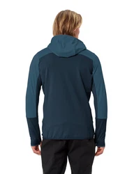 VAUDE Outdoorjacke Men's Monviso Hooded Grid Fleece Jacket Hellblau/Türkis/Dunkelblau/Blau/Pastell