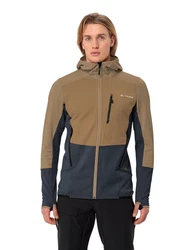 VAUDE Outdoorjacke Men's Monviso Hooded Grid Fleece Jacket Braun/Beige/Grau/Khaki