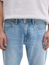 TOM TAILOR 5-Pocket Hose Weiß/Hellblau/Creme/Blau