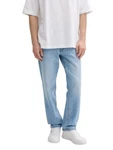 TOM TAILOR 5-Pocket Hose Weiß/Hellblau/Creme/Blau