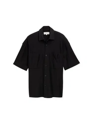 TOM TAILOR Kurzarmshirt Schwarz