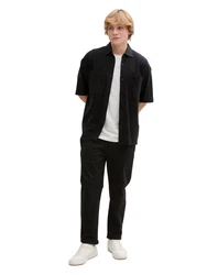 TOM TAILOR Kurzarmshirt Schwarz