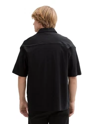 TOM TAILOR Kurzarmshirt Schwarz
