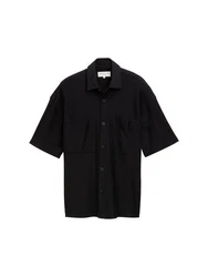 TOM TAILOR Kurzarmshirt Schwarz