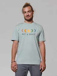 wat? Apparel T-Shirt Not a Phase Hellblau/Grün