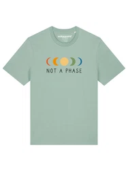 wat? Apparel T-Shirt Not a Phase Hellblau/Grün