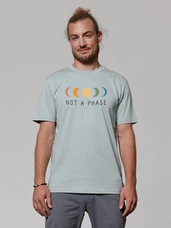 wat? Apparel T-Shirt Not a Phase Hellblau/Grün wat? Apparel T-Shirt Not a Phase Hellblau/Grün