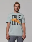wat? Apparel T-Shirt True Love Blau/Rot/Hellblau/Türkis