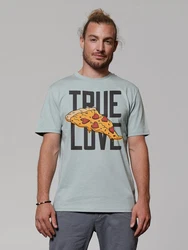 wat? Apparel T-Shirt True Love Blau/Rot/Hellblau/Türkis