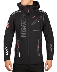 Geographical Norway Softshelljacke Herren Outdoor Jacke baroyaute schwarz