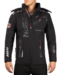 Geographical Norway Softshelljacke Herren Outdoor Jacke baroyaute schwarz