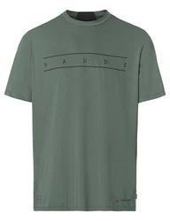 VAUDE T-Shirt Men's Qimsa Logo Shirt Dunkelgrün/Grün