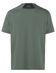 VAUDE T-Shirt Men's Qimsa Logo Shirt Dunkelgrün/Grün