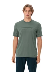VAUDE T-Shirt Men's Qimsa Logo Shirt Dunkelgrün/Grün