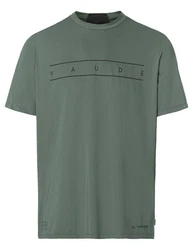 VAUDE T-Shirt Men's Qimsa Logo Shirt Dunkelgrün/Grün