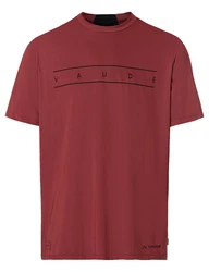 VAUDE T-Shirt Men's Qimsa Logo Shirt Rot/Dunkelrot/Bordeaux