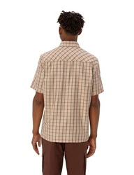 VAUDE Funktionshemd Albsteig Shirt III Beige/Braun/Khaki