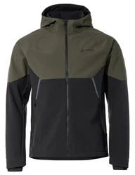 VAUDE Anorak Mens Qimsa Softshell Jacket Dunkelgrün