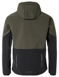 VAUDE Anorak Mens Qimsa Softshell Jacket Dunkelgrün