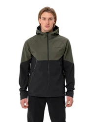 VAUDE Anorak Mens Qimsa Softshell Jacket Dunkelgrün