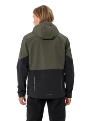 VAUDE Anorak Mens Qimsa Softshell Jacket Dunkelgrün