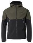 VAUDE Anorak Mens Qimsa Softshell Jacket Dunkelgrün