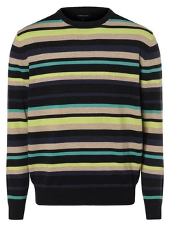 Andrew James Strickpullover Mischfarben/Beige/Gelb
