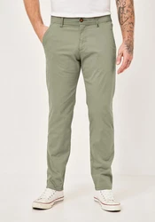Redpoint Chinohose ODESSA Regular Fit Khaki/Dunkelgrün