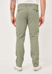 Redpoint Chinohose ODESSA Regular Fit Khaki/Dunkelgrün